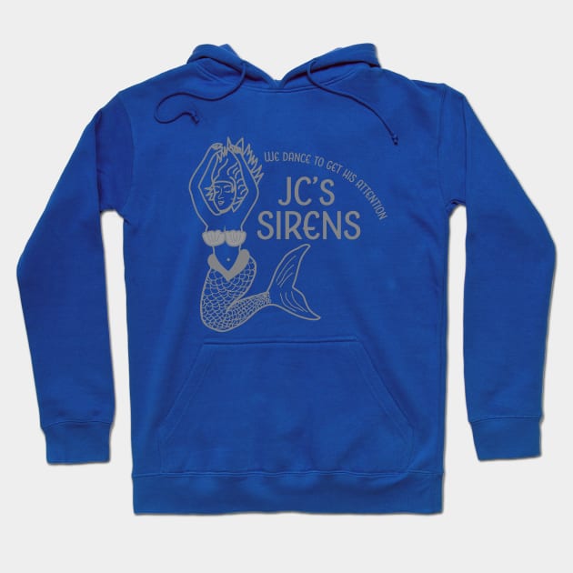 JC's Sirens outline Hoodie by The Hot Pink Beanie